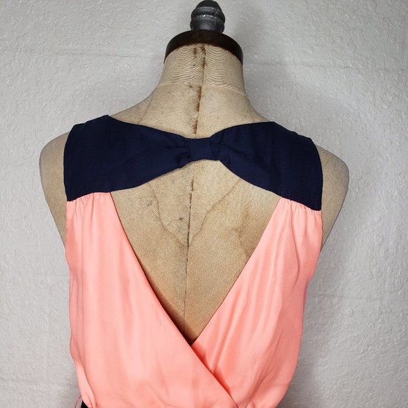 NWT AEO Bow Tie Accent Fit and Flare Dress XS - Picture 9 of 13